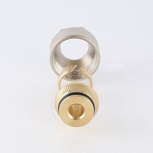 ᐉ Евроконус 3/4" для металлопластиковых труб 20x2,0 мм VALTEC / Фитинг обжимной латунный с накидной гайкой резьба для подключения коллектора ✔️ фото | ⏩ Pro-Greem