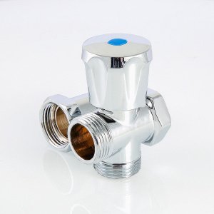 ᐉ Кран-тройник для воды 3/4" вн-нар-нар с удлинителем VALTEC латунный / Вентиль для подключения смесителя, стиральной и посудомоечной машины ✔️ фото | ⏩ Pro-Greem