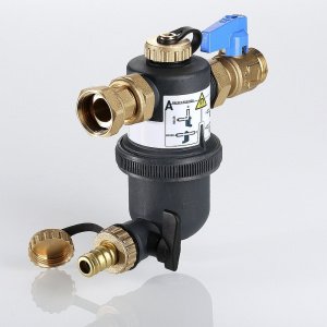 ᐉ Фильтр-дешламатор магнитный 3/4" вн.р. (ДУ 20) промывной VALTEC для очистки воды 800 мкм сетчатый с магнитом / Шламоуловитель магистральный ✔️ фото | ⏩ Pro-Greem