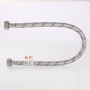 ᐉ Гибкая подводка для воды 30 см, гайка-гайка 1/2" вн.р. VALTEC / Шланг для подключения холодного, горячего водопровода к бойлеру, бачку унитаза ✔️ фото | ⏩ Pro-Greem