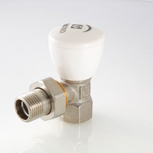 ᐉ Клапан радиаторный угловой 1/2" вн.-нар. Kvs 0,8-4 VALTEC ручной / Компактный регулирующий вентиль ДУ 15 для радиатора отопления с полусгоном ✔️ фото | ⏩ Pro-Greem