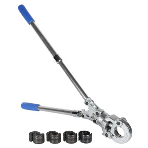 ᐉ Пресс-клещи для обжима металлопластиковых труб 16-20-26-32 мм VALTEC / Ручной обжимной инструмент с насадками-вкладышами для монтажа трубопровода ✔️ фото | ⏩ Pro-Greem