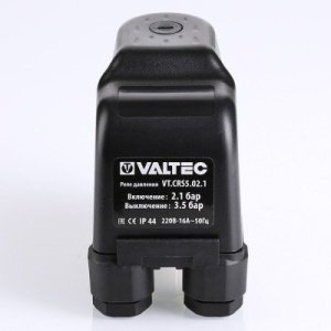 ᐉ Реле давления воды для насоса 1/4" вн.р. 1-5,3 бар VALTEC 220В / Устройство защиты насосного оборудования от "сухого хода" и перегрева двигателя ✔️ фото | ⏩ Pro-Greem