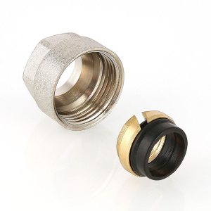 ᐉ Евроконус 3/4" для медных труб 15x1,0 мм VALTEC / Латунный фитинг обжимной с накидной гайкой и резиновым уплотнением для подключения коллектора ✔️ фото | ⏩ Pro-Greem