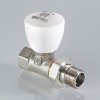 ᐉ Клапан радиаторный прямой 1/2" вн.-нар. Kvs 0,4-1,8 VALTEC ручной / Компактный регулирующий вентиль ДУ 15 для радиатора отопления с полусгоном VT.008.N.04 ✅ фото | VALTEC ⭐ Pro-Greem