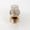 ᐉ Клапан настроечный радиаторный 3/4" вн-нар VALTEC прямой / Регулирующий вентиль на обратку для подключения радиатора отопления с полусгоном VT.020.N.05 ✅ фото | VALTEC ⭐ Pro-Greem