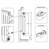 ᐉ Радиатор стальной трубчатый Rifar Tubog TUB 2180-08-D1-AN [8 секций] TUB 2180-08-D1-AN ✅ фото | Rifar ⭐ Pro-Greem