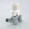 ᐉ Комплект терморегулирующий угловой 1/2"x1/2" VALTEC для подключения радиатора отопления: термоголовка, настроечный и термостатический клапаны VT.045.N.04 ✅ фото | VALTEC ⭐ Pro-Greem