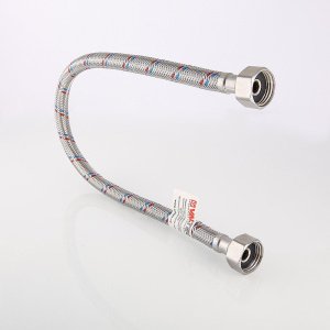 ᐉ Гибкая подводка для воды 40 см гайка-гайка 1/2" вн.р. VALTEC / Шланг для подключения холодного, горячего водопровода к бойлеру, бачку унитаза ✔️ фото | ⏩ Pro-Greem