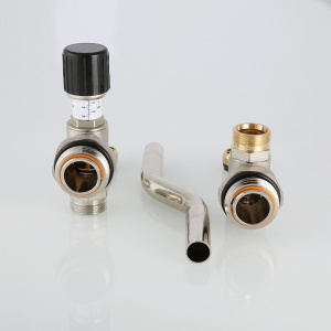 ᐉ Байпас коллекторный 200 мм с перепускным клапаном VALTEC тупиковый из латуни / Замыкание потока теплоносителя на распределительный коллектор ✔️ фото | ⏩ Pro-Greem