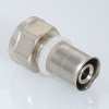 ᐉ Пресс-фитинг прямой 16 мм x 1/2" вн.р. VALTEC с переходом на резьбу для монтажа металлопластиковых труб 16(2,0) и трубопровода из сшитого полиэтилена VTm.202.N.001604 ✅ фото | VALTEC ⭐ Pro-Greem
