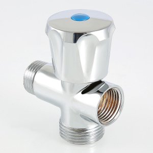 ᐉ Кран-тройник для воды 1/2"х3/4"х1/2" нар-нар-вн VALTEC латунный, арт. VT.255.N.04 / Для подключения смесителя, стиральной и посудомоечной машины ✔️ фото | ⏩ Pro-Greem