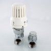 ᐉ Комплект терморегулирующий прямой 1/2"x1/2" VALTEC с жидкостная термоголовкой для подключения радиатора отопления VT.046.N.04 ✅ фото | VALTEC ⭐ Pro-Greem
