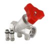 ᐉ Клапан балансировочный 1 1/2" вн.р. Kvs 21,12 VALTEC VT.054.N.08, ручной / Регулирующая арматура ДУ40 для отопления и ГВС, подключения манометра VT.054.N.08 ✅ фото | VALTEC ⭐ Pro-Greem
