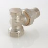ᐉ Клапан настроечный радиаторный 1/2" вн-нар VALTEC угловой / Регулирующий вентиль на обратку для подключения радиатора отопления с полусгоном VT.019.N.04 ✅ фото | VALTEC ⭐ Pro-Greem