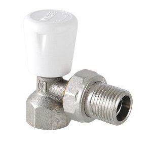 ᐉ Клапан радиаторный угловой 1/2" вн.-нар. Kvs 1,11 VALTEC "МИНИ" ручной / Компактный регулирующий вентиль ДУ 15 для радиатора отопления с полусгоном ✔️ фото | ⏩ Pro-Greem