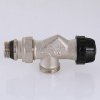 ᐉ Клапан термостатический угловой радиаторный 1/2"х3/4" Евроконус осевой VALTEC с преднастройкой / Регулирующий кран для радиатора отопления VT.180.NER.04 ✅ фото | VALTEC ⭐ Pro-Greem