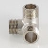 ᐉ Крестовина для труб двухплоскосная 1/2" нар.р. VALTEC, латунный / Резьбовой фитинг ДУ 15 для подключения труб системы отопления и водоснабжения VTr.661.N.0004 ✅ фото | VALTEC ⭐ Pro-Greem