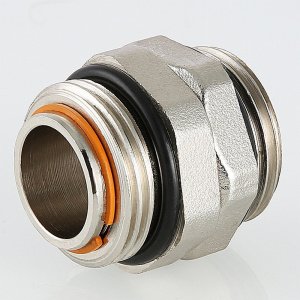 ᐉ Сдвоенный ниппель 1 1/4" х 1 1/4" нар.р. для коллектора VALTEC латунный / Фитинг коллекторный для соединения гребенки и насосно-смесительного узла ✔️ фото | ⏩ Pro-Greem