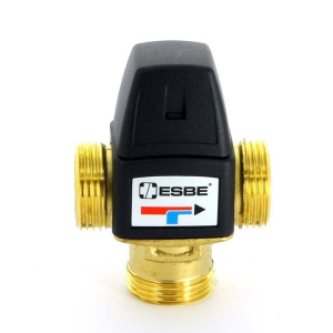 ᐉ ESBE VTA322 (31101000) t 35-60 C, 1" нар.р., Kvs 1,6 - Термостатический смесительный клапан трехходовой DN25 для системы водяного теплого пола и ГВС ✔️ фото | ⏩ Pro-Greem
