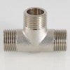 ᐉ Крестовина для труб двухплоскосная 1/2" нар.р. VALTEC, латунный / Резьбовой фитинг ДУ 15 для подключения труб системы отопления и водоснабжения VTr.661.N.0004 ✅ фото | VALTEC ⭐ Pro-Greem
