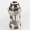 ᐉ Коллекторный разделитель потока на 2 выхода нар.р. 3/4" (евроконус) VALTEC / Гидравлическая стрелка из нержавейки на 2 отвода для коллектора VT.0681.NE.050505 ✅ фото | VALTEC ⭐ Pro-Greem