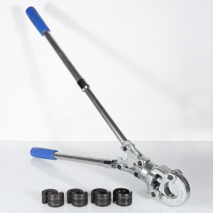 ᐉ Пресс-клещи для обжима металлопластиковых труб 16-20-26-32 мм VALTEC / Ручной обжимной инструмент с насадками-вкладышами для монтажа трубопровода ✔️ фото | ⏩ Pro-Greem