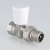 ᐉ Клапан радиаторный прямой 1/2" вн.-нар. Kvs 0,97 VALTEC "МИНИ" ручной / Компактный регулирующий вентиль ДУ 15 для радиатора отопления с полусгоном VT.018.N.04 ✅ фото | VALTEC ⭐ Pro-Greem