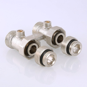 ᐉ Узел нижнего подключения 1/2"х 3/4" Евроконус с адаптером на 1/2" VALTEC прямой для радиатора, межосевое расстояние 50 мм ✔️ фото | ⏩ Pro-Greem