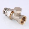 ᐉ Клапан настроечный радиаторный 1/2" вн-нар VALTEC прямой / Регулирующий вентиль на обратку для подключения радиатора отопления с полусгоном VT.020.NR.04 ✅ фото | VALTEC ⭐ Pro-Greem