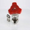 ᐉ Клапан балансировочный 1 1/2" вн.р. Kvs 21,12 VALTEC VT.054.N.08, ручной / Регулирующая арматура ДУ40 для отопления и ГВС, подключения манометра VT.054.N.08 ✅ фото | VALTEC ⭐ Pro-Greem