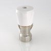 ᐉ Клапан радиаторный угловой 1/2" вн.-нар. Kvs 0,5-2,2 VALTEC ручной / Компактный регулирующий вентиль ДУ 15 для радиатора отопления с полусгоном VT.007.LN.04 ✅ фото | VALTEC ⭐ Pro-Greem