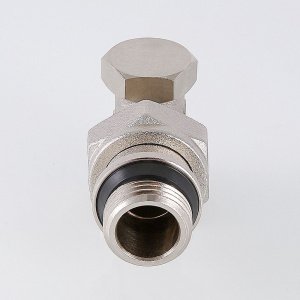 ᐉ Клапан настроечный радиаторный 1/2" вн-нар VALTEC угловой / Регулирующий вентиль на обратку для подключения радиатора отопления, VT.019.NR.04 ✔️ фото | ⏩ Pro-Greem