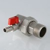 ᐉ Сгон-отсекатель 1" вн.-нар. VALTEC с дренажным краном и накидной гайкой / Американка ДУ 25 для подключения расширительного бака отопления и ГВС VT.537.N.06 ✅ фото | VALTEC ⭐ Pro-Greem