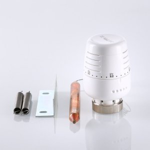 ᐉ Термоголовка 20-60 C М30x1,5 VALTEC жидкостная, с выносным накладным датчиком / Термостатическая головка на насосно-смесительный узел теплого пола ✔️ фото | ⏩ Pro-Greem