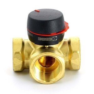ᐉ ESBE VRG131 (11600900) DN20, Kvs 6,3, 3/4" вн.р. - Трехходовой смесительный клапан ротационного типа для системы отопления, теплого пола, бойлера ✔️ фото | ⏩ Pro-Greem