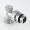 ᐉ Клапан настроечный радиаторный 1/2" x 3/4" Евроконус угловой VALTEC / Регулирующий вентиль с полусгоном на обратку для подключения радиатора VT.019.NER.04 ✅ фото | VALTEC ⭐ Pro-Greem