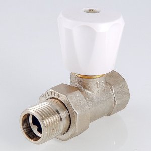 ᐉ Клапан радиаторный прямой 3/4" вн.-нар. Kvs 0,8-4,7 VALTEC ручной / Компактный регулирующий вентиль ДУ 20 для радиатора отопления с полусгоном ✔️ фото | ⏩ Pro-Greem