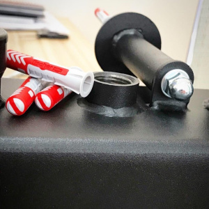 ᐉ Основание насосной группы Север R-TS до 25 кВт, 1" вн-нар под циркуляционный насос 180 мм и термостатический смесительный клапан, круглый профиль ✔️ фото | ⏩ Pro-Greem