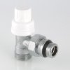 ᐉ Клапан термостатический угловой радиаторный 1/2"x3/4" Евроконус VALTEC / Регулирующий кран для подключения радиатора отопления с полусгоном VT.031.NER.04 ✅ фото | VALTEC ⭐ Pro-Greem