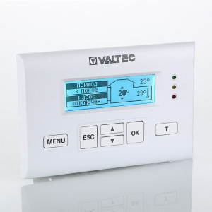 ᐉ Контроллер теплого пола VALTEC с Wi-Fi и 3-мя датчиками температуры (теплоносителя и воздуха) 24В / Блок управления смесительного узла, клапанов ✔️ фото | ⏩ Pro-Greem