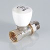 ᐉ Клапан радиаторный прямой 1/2" вн.-нар. Kvs 0,4-1,8 VALTEC ручной / Компактный регулирующий вентиль ДУ 15 для радиатора отопления с полусгоном VT.008.N.04 ✅ фото | VALTEC ⭐ Pro-Greem