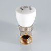 ᐉ Клапан радиаторный прямой 1/2" вн.-нар. Kvs 0,4-1,8 VALTEC ручной / Компактный регулирующий вентиль ДУ 15 для радиатора отопления с полусгоном VT.008.N.04 ✅ фото | VALTEC ⭐ Pro-Greem