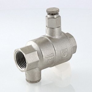 ᐉ Обратный клапан пружинный 1 1/4" VALTEC с воздухоотводчиком и дренажом / Отсекающая арматура на трубу ДУ 32 для защиты от обратного потока воды ✔️ фото | ⏩ Pro-Greem