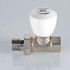 ᐉ Клапан радиаторный прямой 1/2" вн.-нар. Kvs 0,4-1,8 VALTEC ручной / Компактный регулирующий вентиль ДУ 15 для радиатора отопления с полусгоном VT.008.N.04 ✅ фото | VALTEC ⭐ Pro-Greem