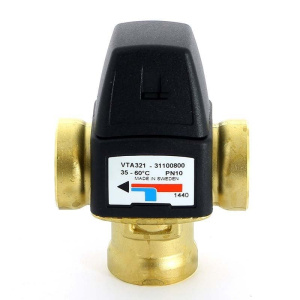 ᐉ ESBE VTA321 (31100700) t 20-43 C, 3/4" вн.р., Kvs 1,6 - Термостатический смесительный клапан трехходовой DN20 для системы водяного теплого пола и ГВС ✔️ фото | ⏩ Pro-Greem