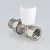 ᐉ Клапан радиаторный прямой 1/2" вн.-нар. Kvs 0,97 VALTEC "МИНИ" ручной / Компактный регулирующий вентиль ДУ 15 для радиатора отопления с полусгоном VT.018.N.04 ✅ фото | VALTEC ⭐ Pro-Greem