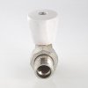 ᐉ Клапан радиаторный угловой 1/2" вн.-нар. Kvs 0,5-2,2 VALTEC ручной / Компактный регулирующий вентиль ДУ 15 для радиатора отопления с полусгоном VT.007.LN.04 ✅ фото | VALTEC ⭐ Pro-Greem