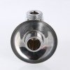 ᐉ Вентиль 1/2" х 3/8" нар.р. VALTEC угловой, с декоративной чашей / Латунный кран для подключения сантехники, стиральной машины с гибкой подводкой VT.281.GBC.0403 ✅ фото | VALTEC ⭐ Pro-Greem