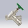 ᐉ Вентиль 3/4" вн.-вн. с косым фильтром VALTEC прямой латунный / Запорно-регулировочная арматура для воды ДУ 20 для системы отопления и водоснабжения VT.053.N.05 ✅ фото | VALTEC ⭐ Pro-Greem